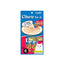 CIAO Churu White Meat Tuna and Scallop Puree Wet Cat Treats 4x14g