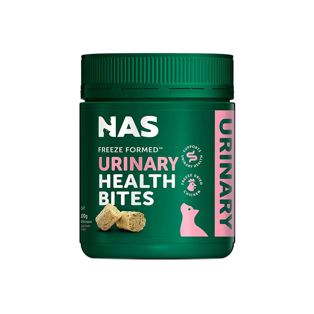 NATURAL ANIMAL SOLUTIONS Freeze Formed Feline Urinary Health Bites For Cats – Front white-background product packshot