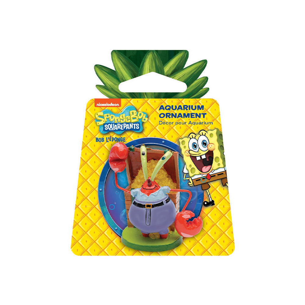 SpongeBob SquarePants Mr Krabs Resin Replica Mini Aquarium Ornament — product image 1
