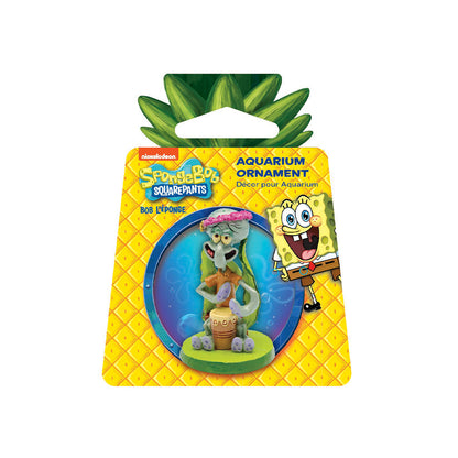 SpongeBob SquarePants Squidward Resin Replica Mini Aquarium Ornament — product image 1