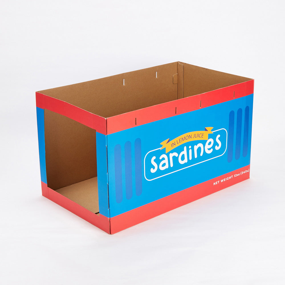 FOFOS Sardine Canned Box Cat Scratcher