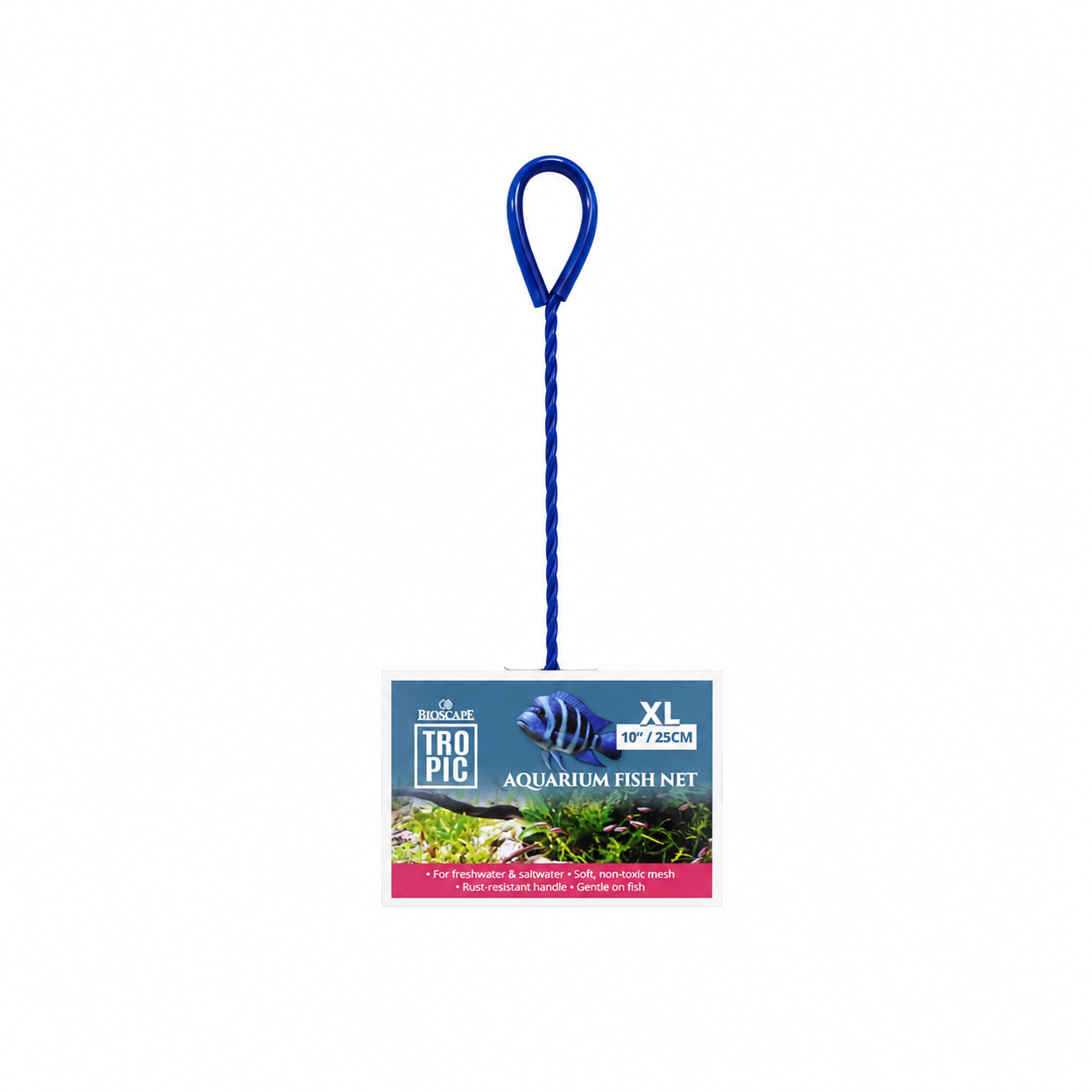 BIOSCAPE Aquarium Fish Net Black 7.5/15/25cm — barcode 9327975059774