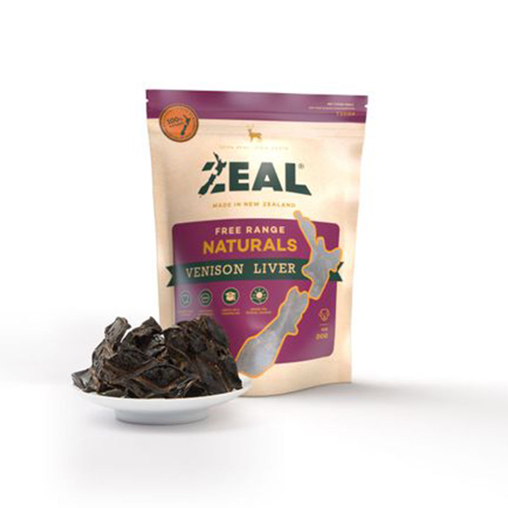 ZEAL Venison Liver Natural Pet Treats 125g