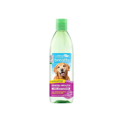 TROPICLEAN Fresh Breath Oral Care Water Additive plus Hip & Joint for Dogs 473ml