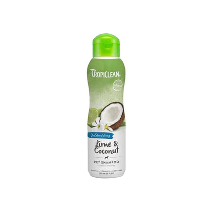TROPICLEAN Lime & Coconut Shed Control Shampoo For Cats & Dogs 355ml