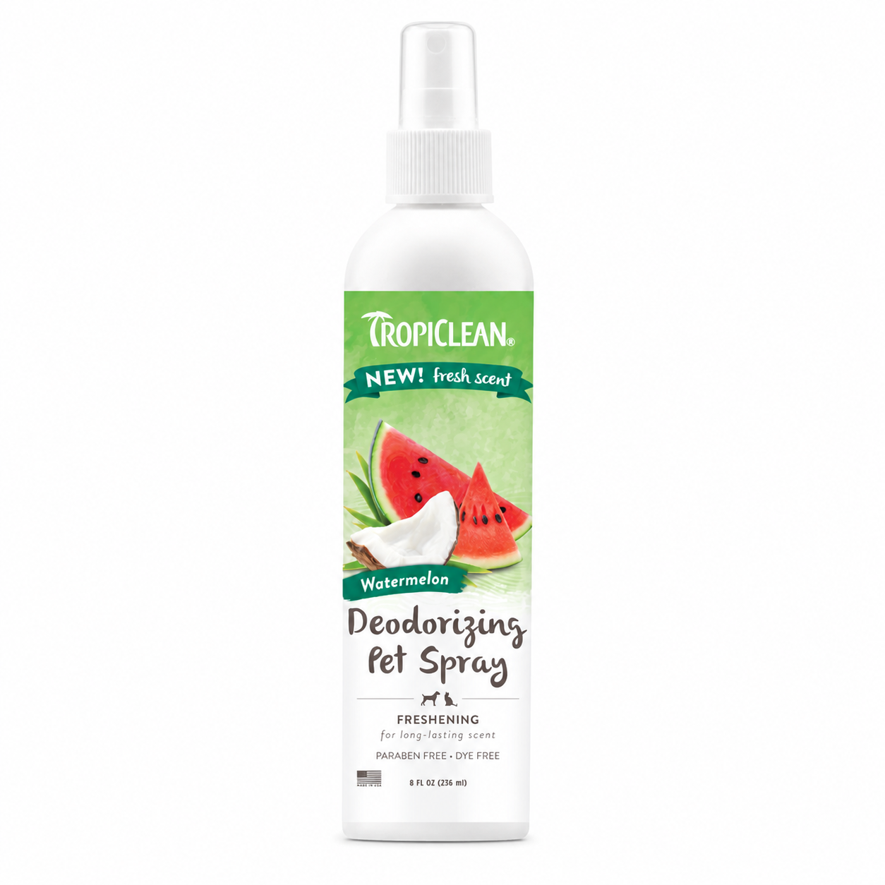 TROPICLEAN Watermelon Deodorizing Spray for Dogs and Cats 236ml