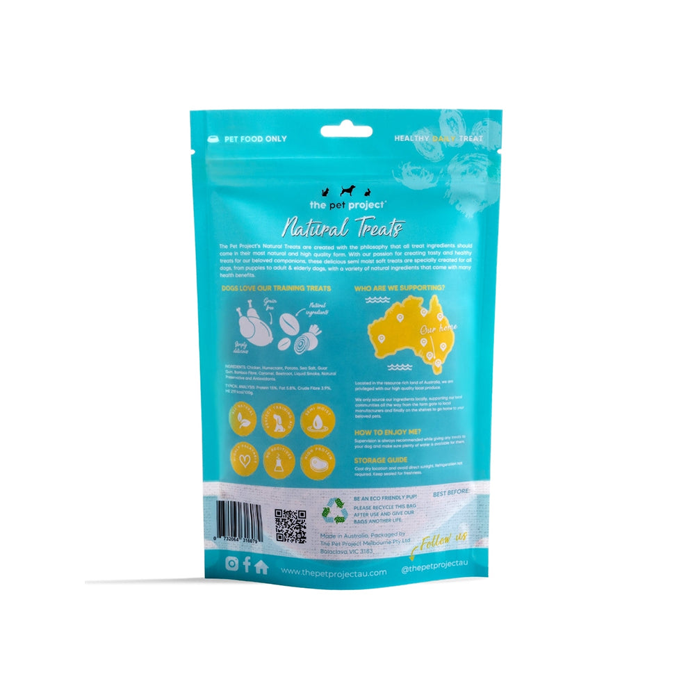 THE PET PROJECT Chicken Training Dog Treats 180G
