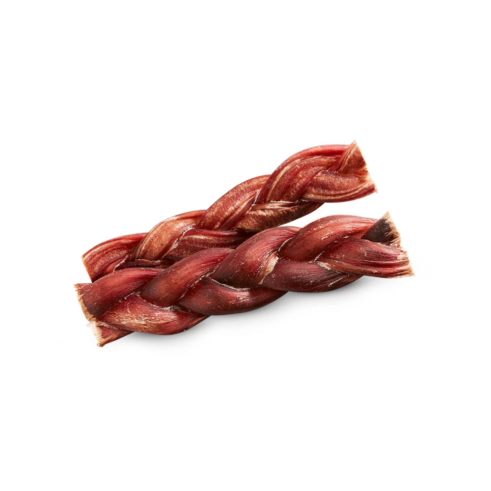 NATURAL FARM Braided Bully Sticks Triple-Braided Dental Chew Dog Treats product image