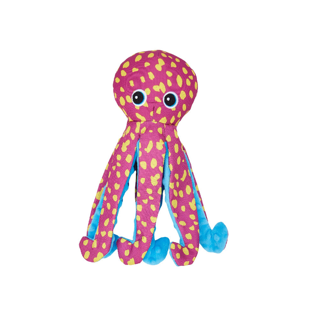 FOFOS Sealife Blue Octopus Plush Dog Toy