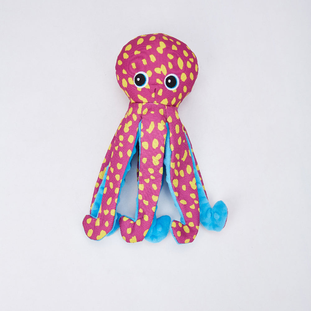 FOFOS Sealife Blue Octopus Plush Dog Toy
