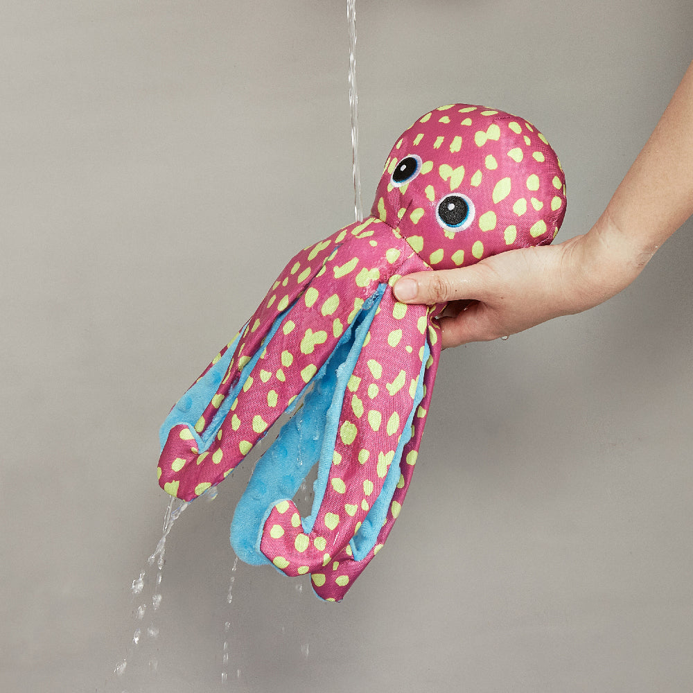 FOFOS Sealife Blue Octopus Plush Dog Toy