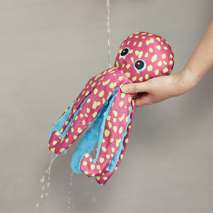 FOFOS Sealife Blue Octopus Plush Dog Toy