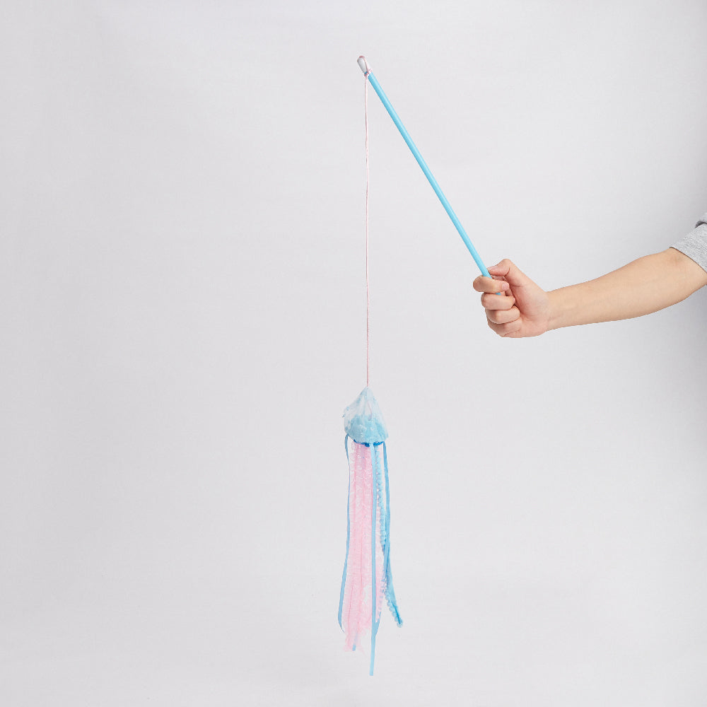 FOFOS Sealife Wand Catnip Cat Toy 4pcs