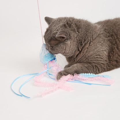 FOFOS Sealife Wand Catnip Cat Toy 4pcs