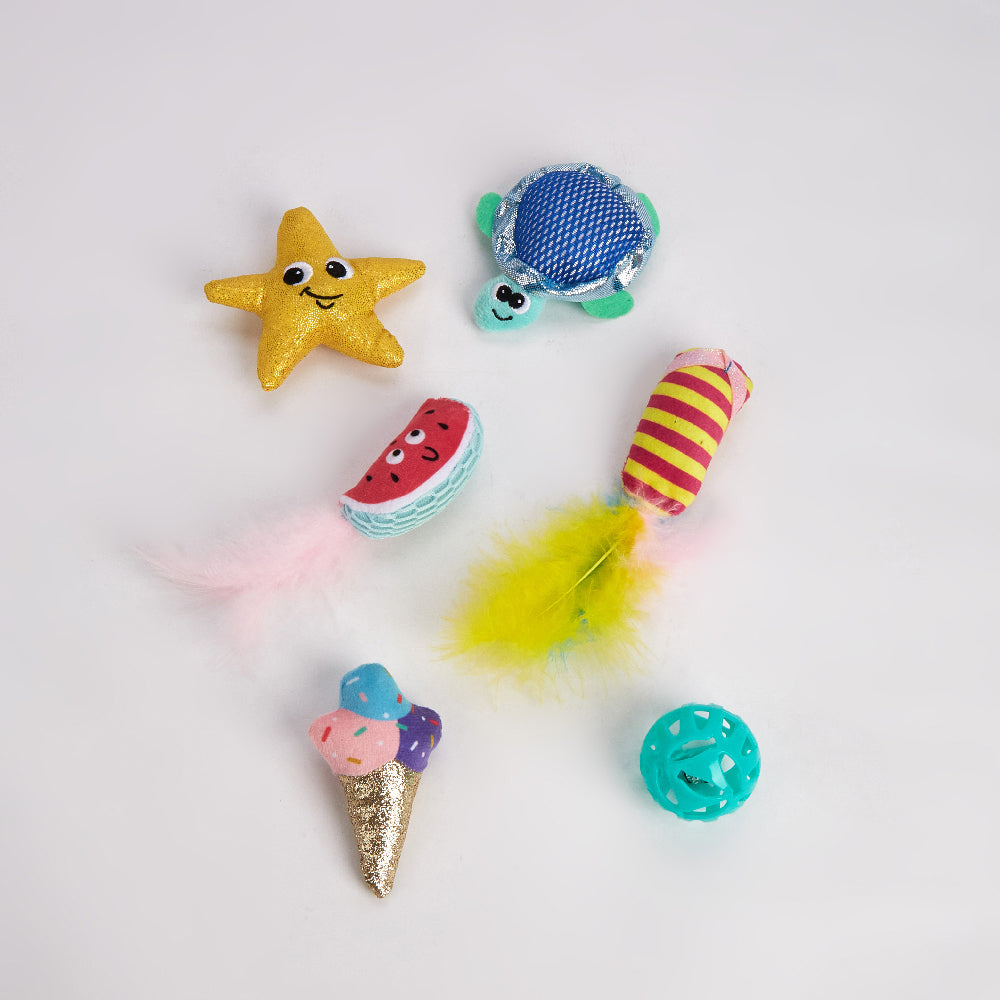 FOFOS Sealife Cat Toy -  No.1 6pcs