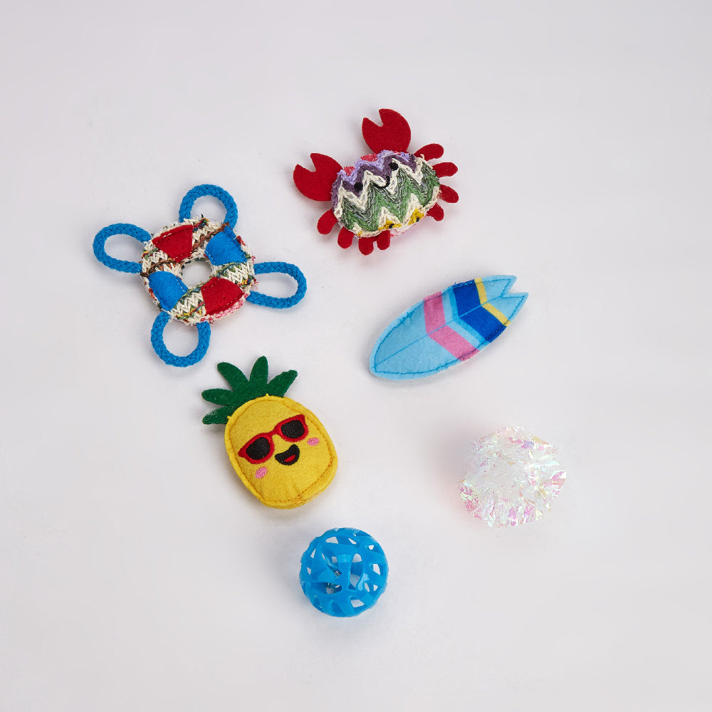 FOFOS Sealife Cat Toy -  No.2 6pcs