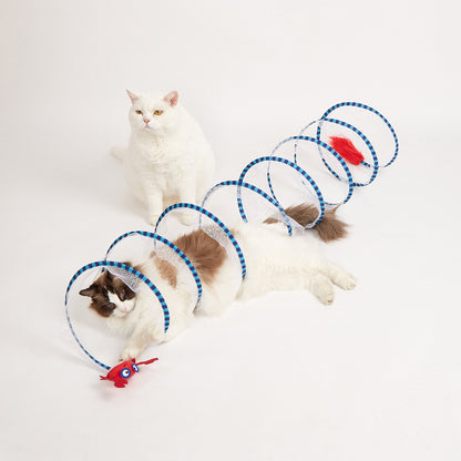 FOFOS Summer Crab Cat Tunnel Cat Toy - 110cm