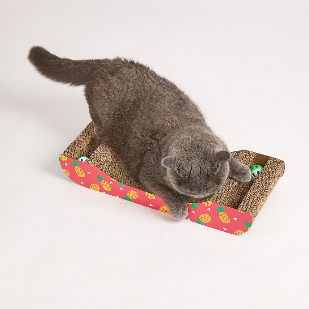 FOFOS Summer Boat Shape Cat Scratcher 48x20x7.5cm