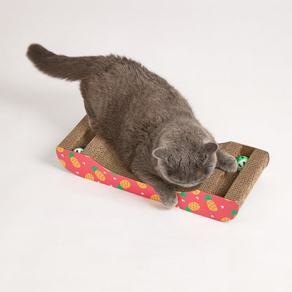FOFOS Summer Boat Shape Cat Scratcher 48x20x7.5cm