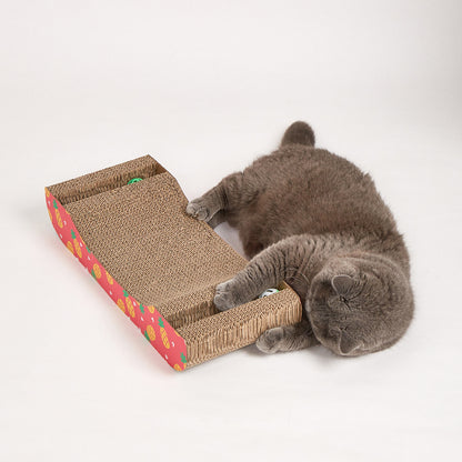 FOFOS Summer Boat Shape Cat Scratcher 48x20x7.5cm