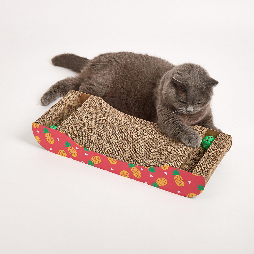 FOFOS Summer Boat Shape Cat Scratcher 48x20x7.5cm