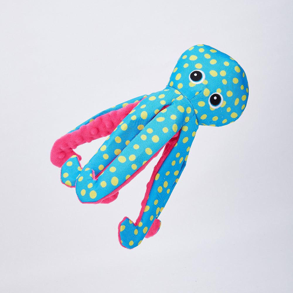 FOFOS Sealife Blue Octopus Plush Dog Toy