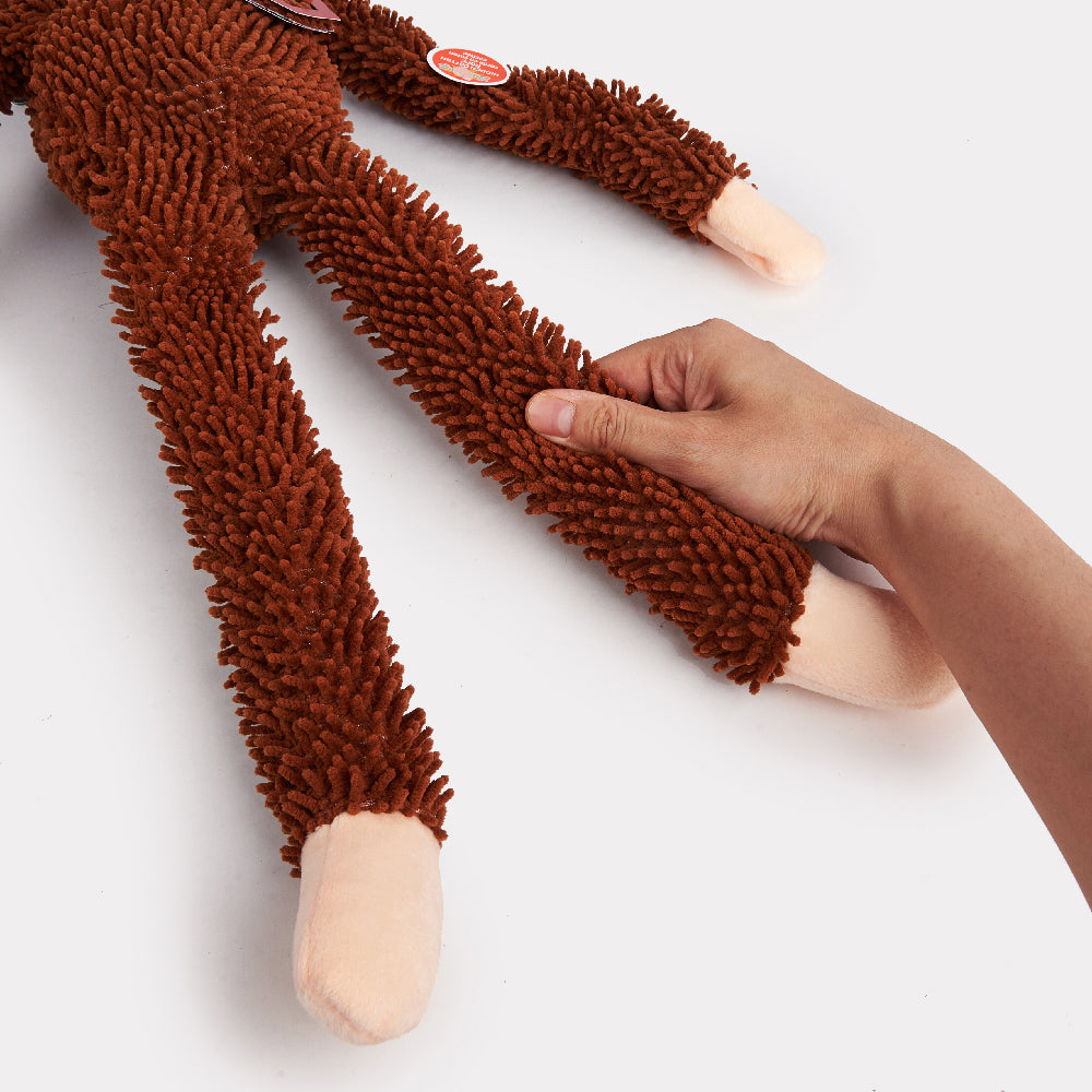 FOFOS Monkey Tough Long Body Dog Toy