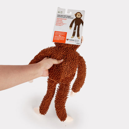 FOFOS Monkey Tough Long Body Dog Toy