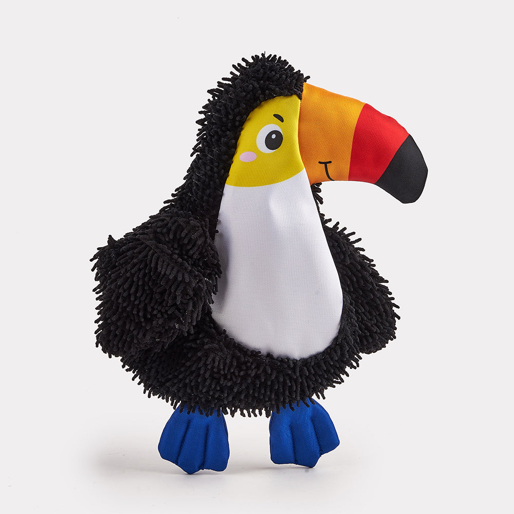 FOFOS Bird Non-stuffing Crinkle Tough Dog Toy