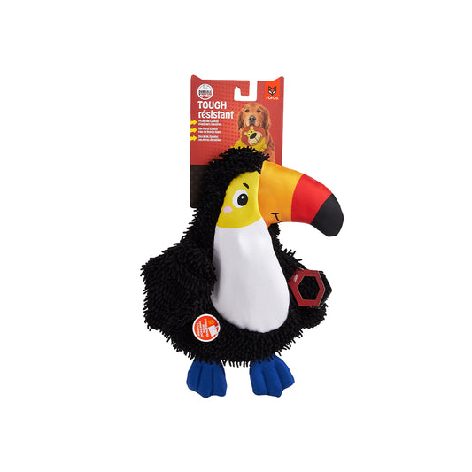 FOFOS Bird Non-stuffing Crinkle Tough Dog Toy