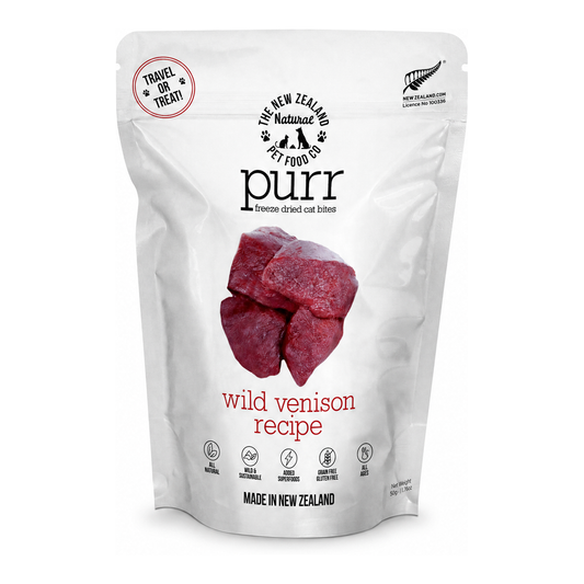 MEOW Wild Venison Freeze Dried Cat Treats 50g