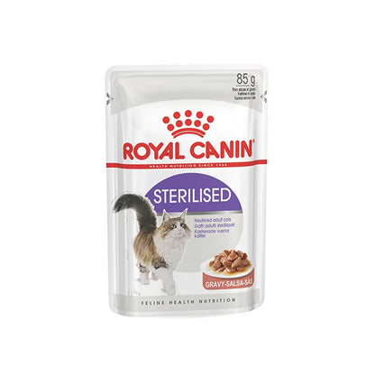 ROYAL CANIN Sterilised Adult Gravy Wet Cat Food product image