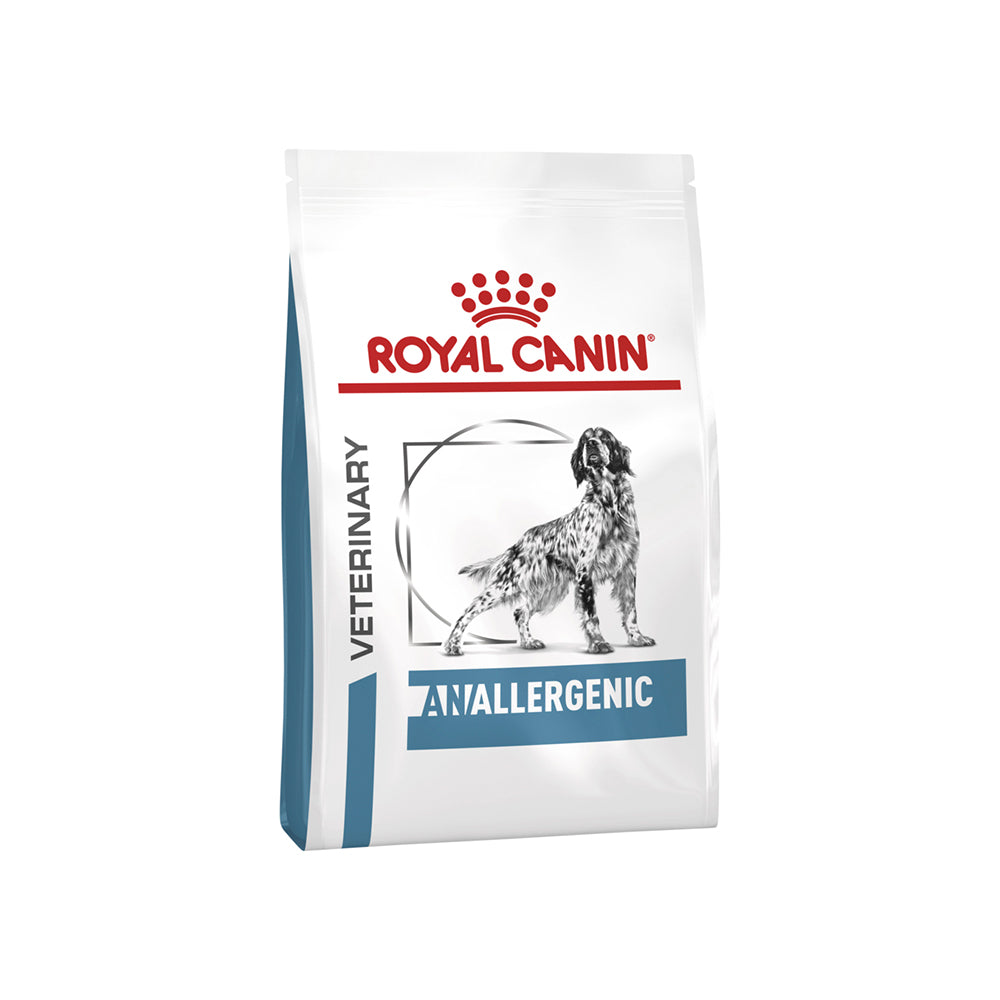 Royal Canin Anallergenic Dry Dog Food 3kg — 3182550940580 variant white-background front packshot