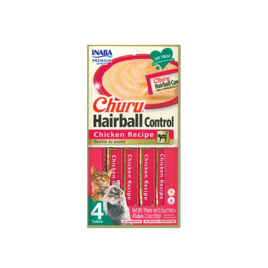 INABA Churu Hairball Control Chicken Recipe (14G X 4) USA-676