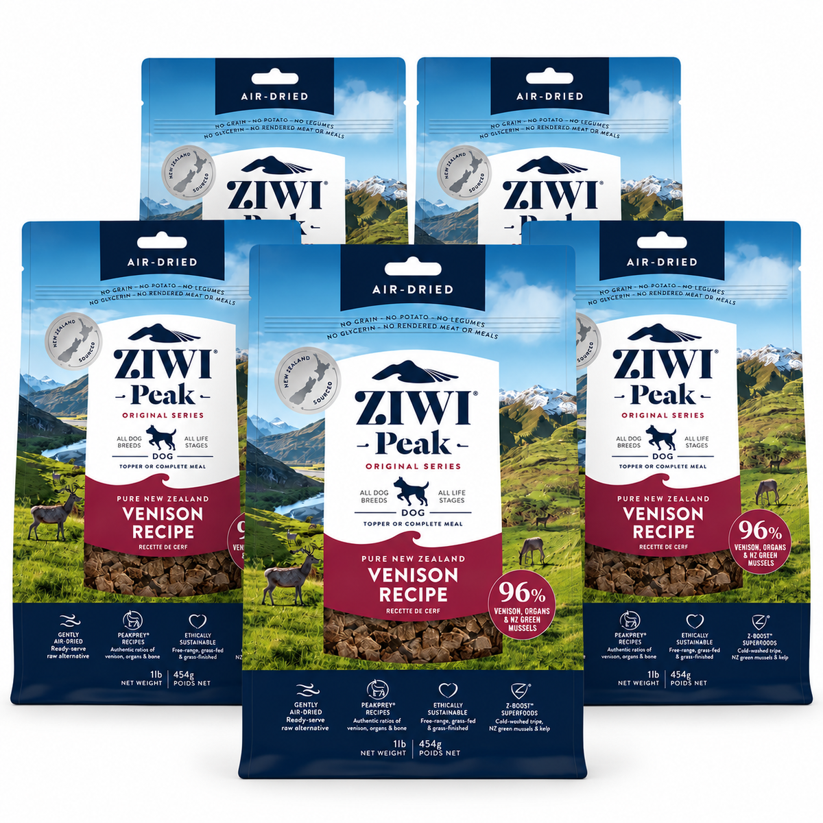ZIWI Peak Venison Recipe Air Dried Dog Food