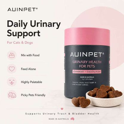 AUINPET Urinary Health Chews 120 g for dogs and cats