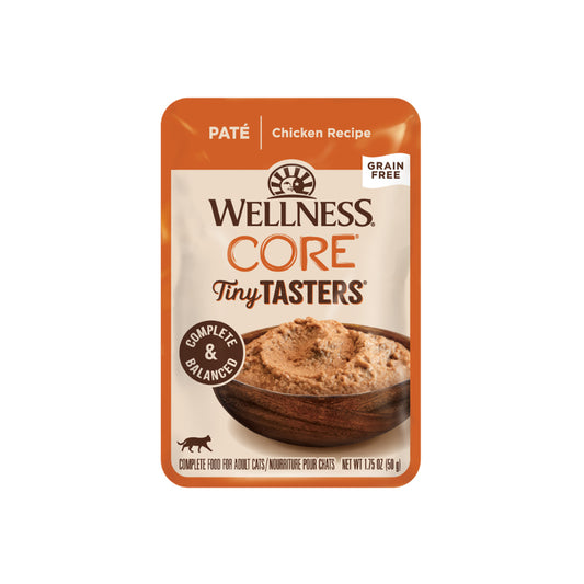 WELLNESS Core Tiny Tasters Smooth Pate Chicken Wet Cat Food