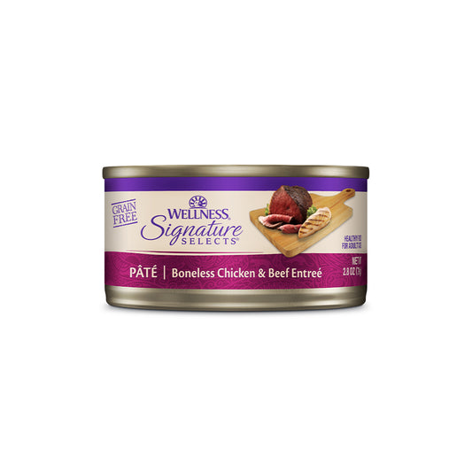 WELLNESS Core Signature Selects Chicken & Beef Wet Cat Food