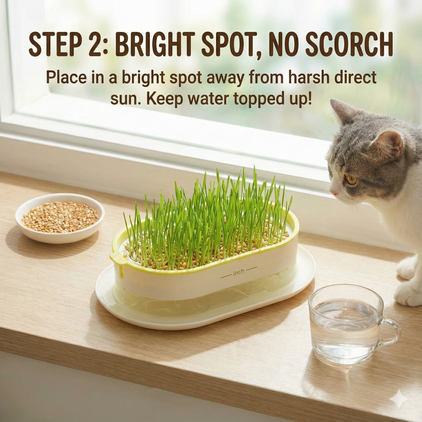 ZODIAC Australian Wheat Grass Seeds 20g