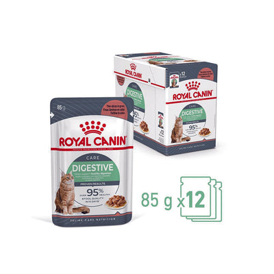 ROYAL CANIN Digestive Sensitive Care Gravy Wet Cat Food 12x85g