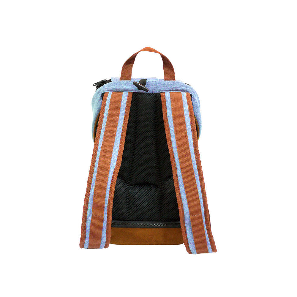 IBIYAYA Denim Fun Lightweight Ventilated Backpack Pet Carrier