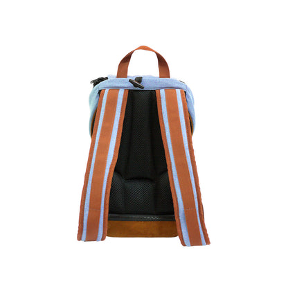 IBIYAYA Denim Fun Lightweight Ventilated Backpack Pet Carrier