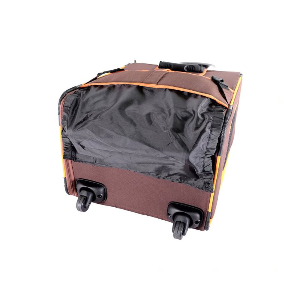 IBIYAYA Wheeled Backpack Parallel Transport Pet Trolley