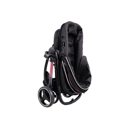 IBIYAYA Luxury Retro Style Foldable Pet Stroller For Up To 30Kg