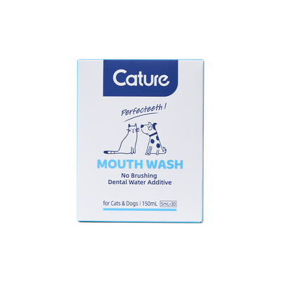 CATURE Mouth Wash for Pets 150ml (30 sachets)