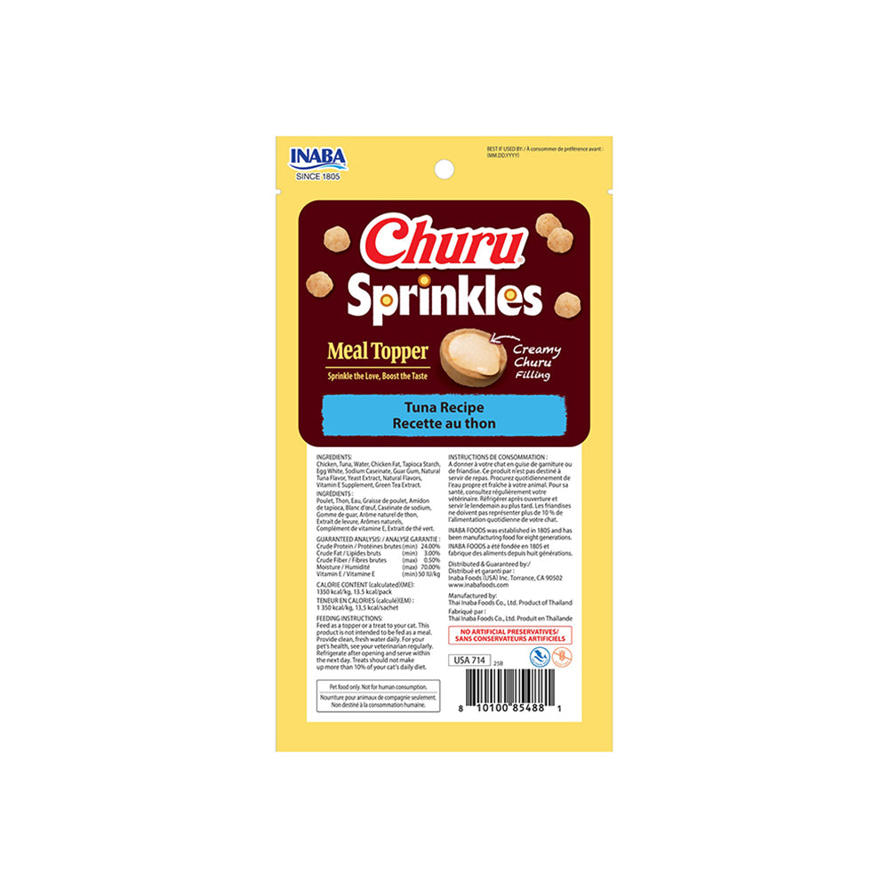 INABA Cat Churu Sprinkles Tuna 3pcs (10g x 3) – product image 2