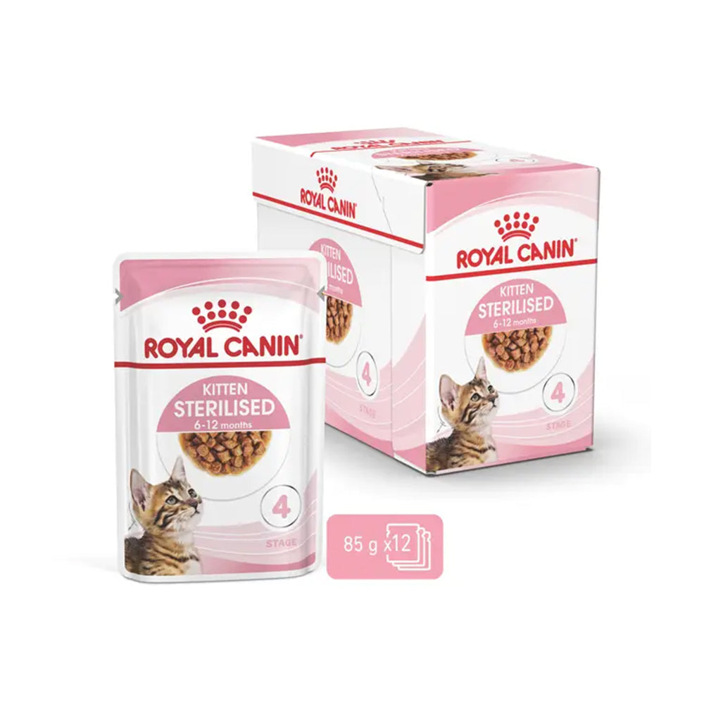 ROYAL CANIN Sterilised Kitten Gravy Wet Cat Food product image