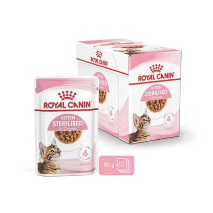 ROYAL CANIN Sterilised Kitten Gravy Wet Cat Food product image
