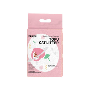 ZODIAC Peach Fruity Tofu Cat Litter
