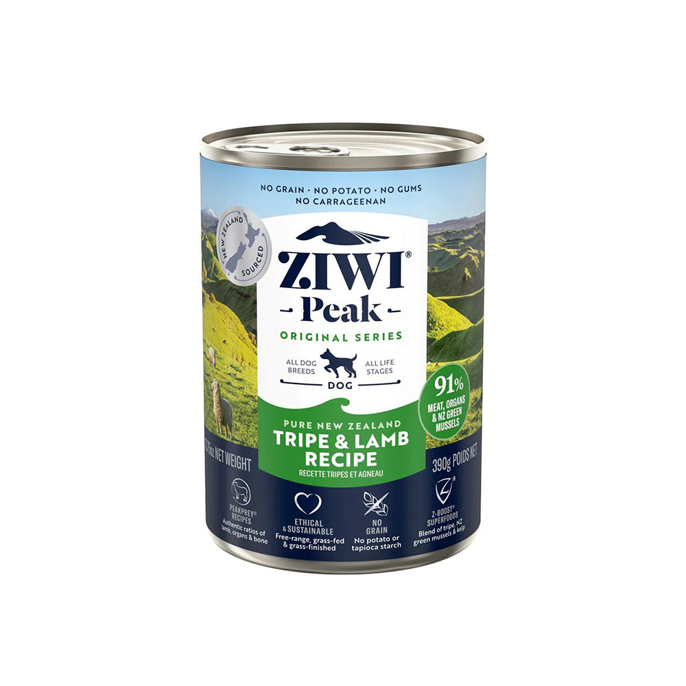 ZIWI Peak Tripe & Lamb Recipe Grain Free Dog Food